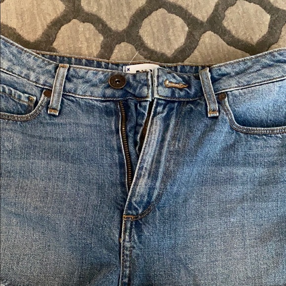 PAIGE DENIM High Waisted Denim Shorts - Picture 4 of 10